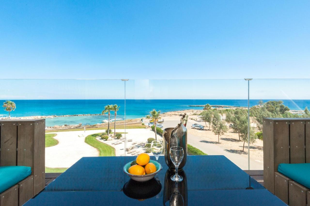 Apartment Marina - Beachfront Protaras Exteriör bild