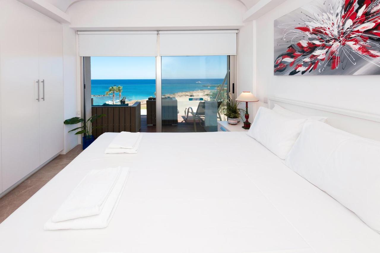 Apartment Marina - Beachfront Protaras Exteriör bild